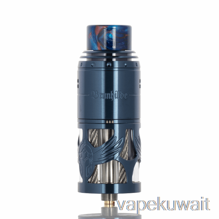 Vapefly X German 103 Brunhilde Top Coiler 25mm RTA أزرق داكن Vape Kuwait